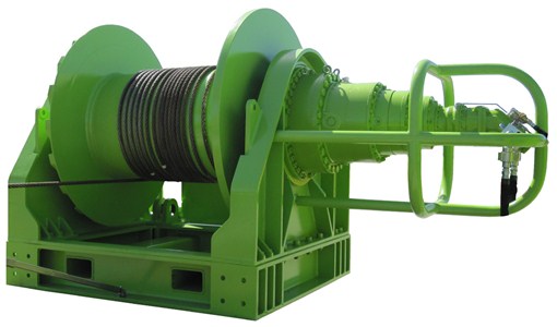 50Te Single Drum Hydraulic Winch